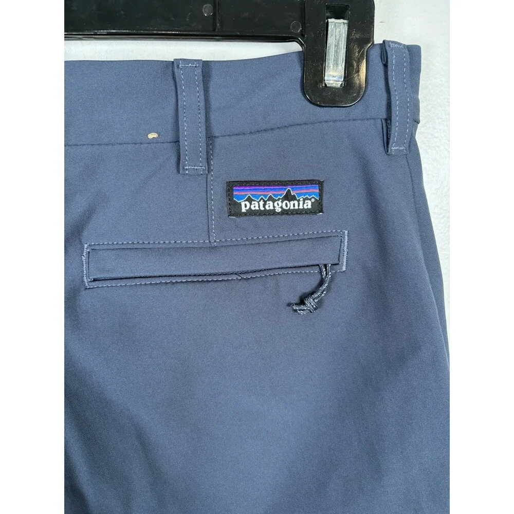 Patagonia Men's Transit Traveler Shorts Size 28 Blue Performance Stretch Chino